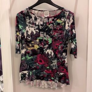 Julienne W floral shirt size XS